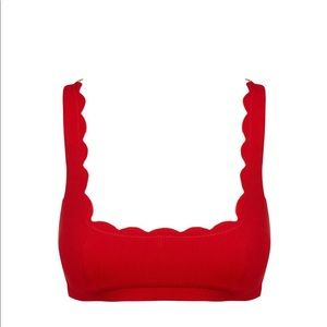 Marysia Mini Palm Springs Top Red